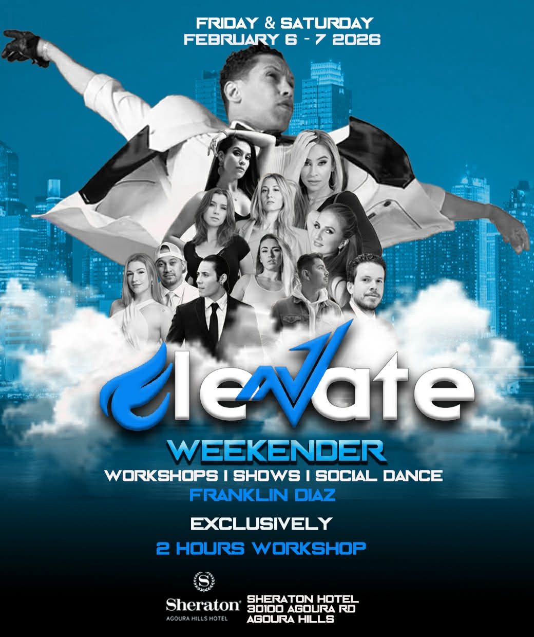 Elevate Weekender 2026 flyer