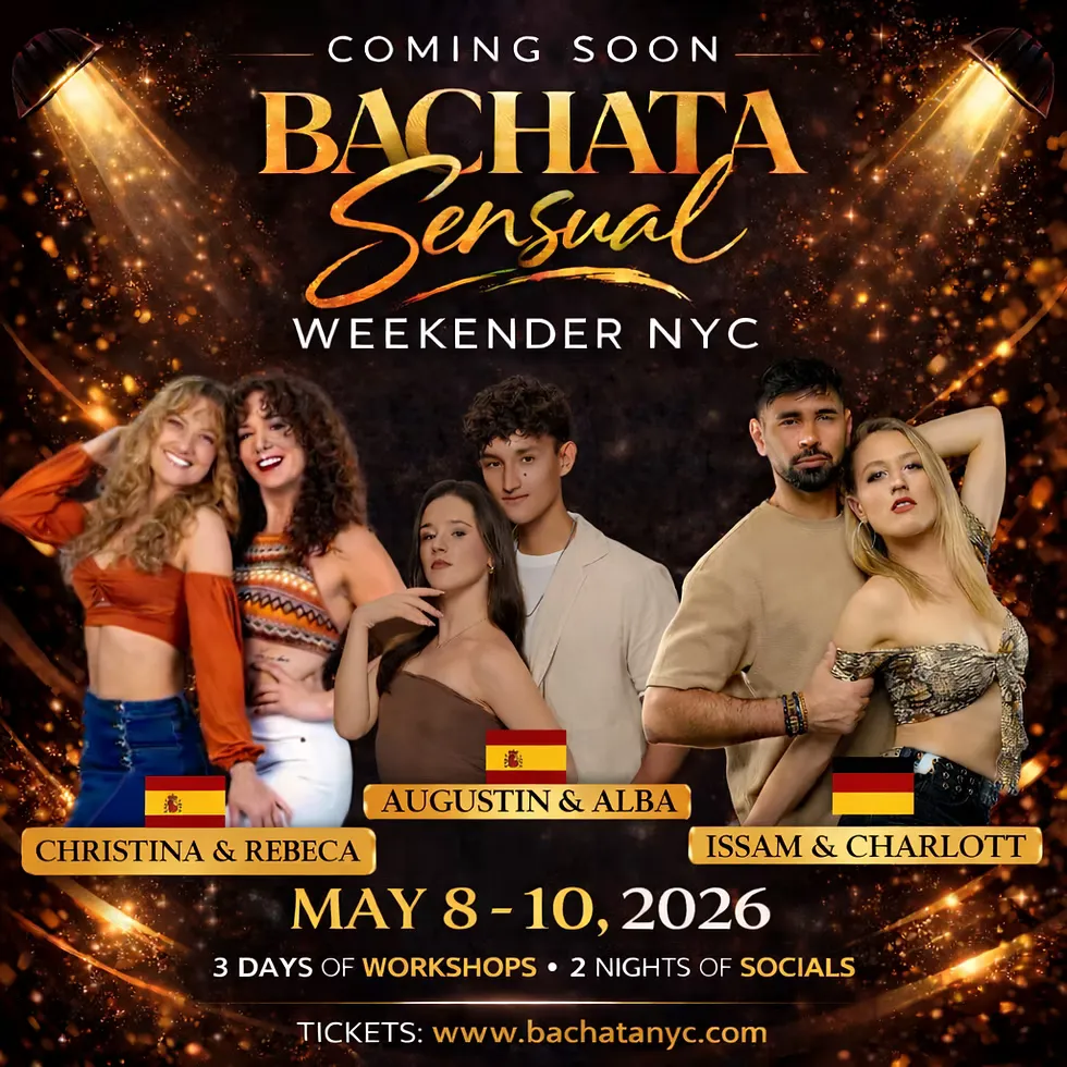 Bachata Sensual Weekender NYC 2026 preview