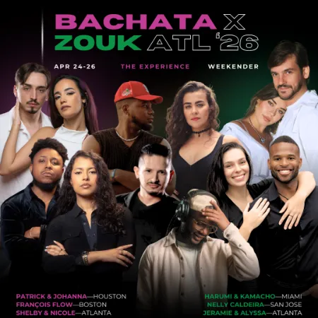 Bachata X Zouk ATL Weekender 2026 preview