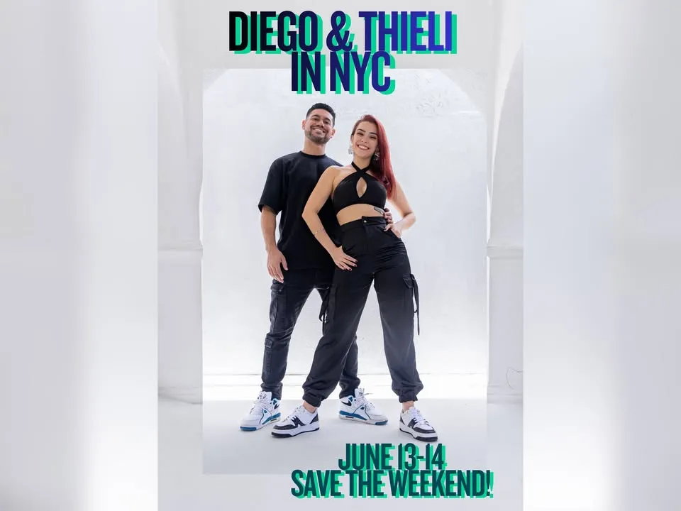 Diego and Thieli in NYC - Brazilian Zouk Weekender preview