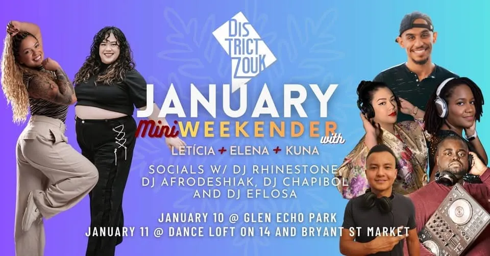 January Mini-Weekender w/ Leticia, Kuna & Elena 2026 preview