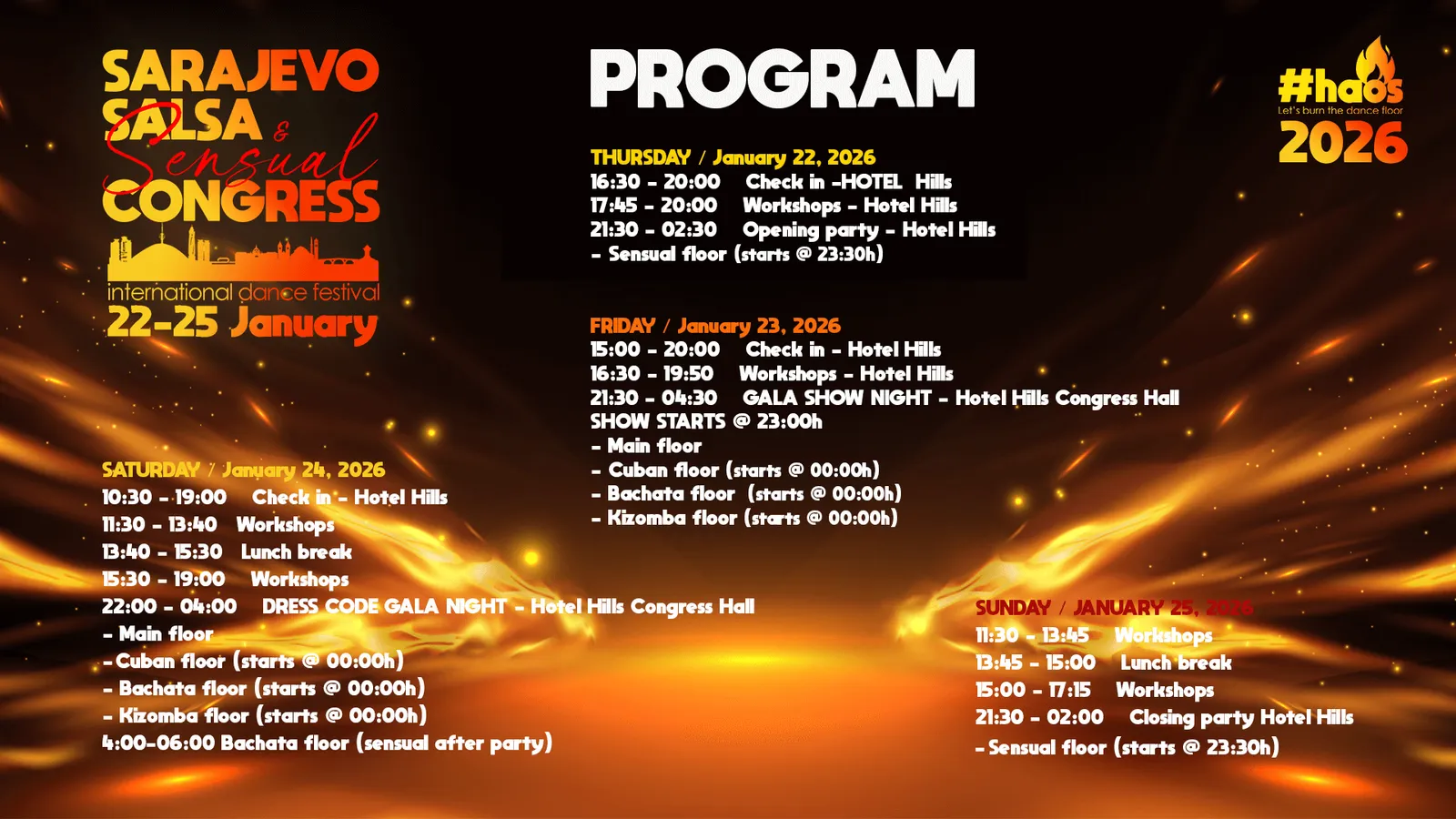 Sarajevo Salsa Congress 2026 preview