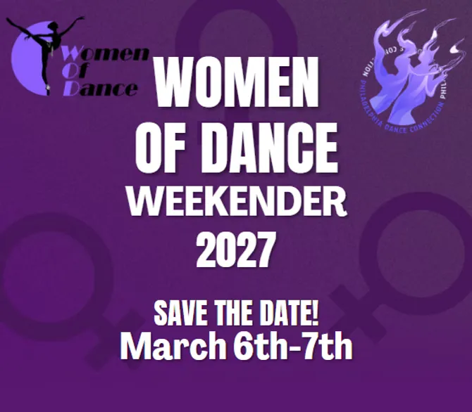 Women of Dance Weekender 2026 event schedule